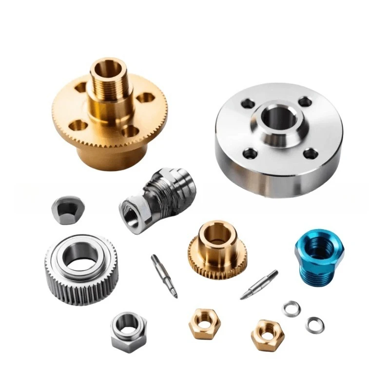 Turning and milling compound centering machine processing stainless steel copper and aluminum non-standard hardware
