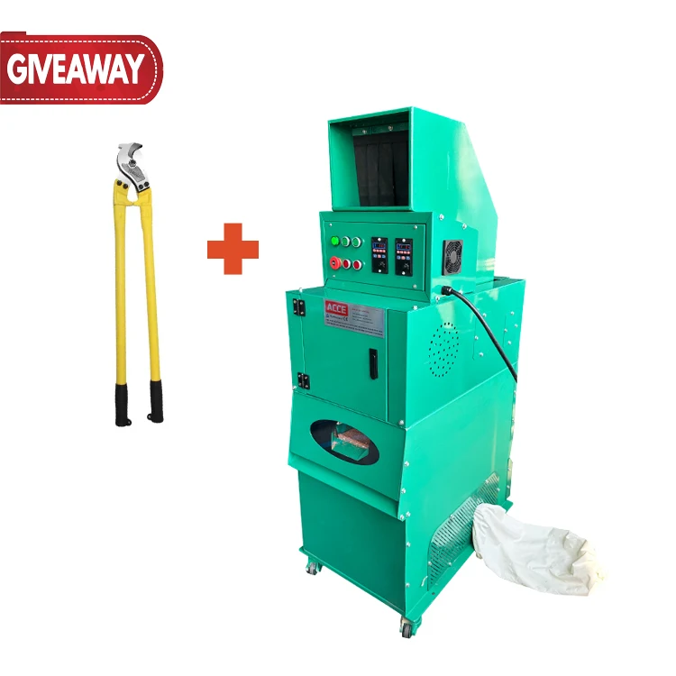 Best Sells In UK Market Scrap Copper Wire Recycling Machine Mini Copper Wire Granulator Cable Granulator