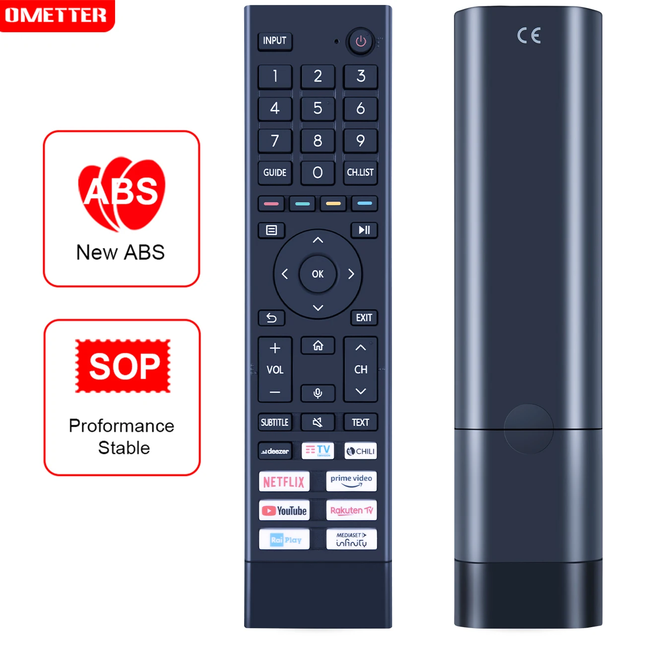 

Remote control for Hisense TV ERF3C80H ERF3C80H（0012）