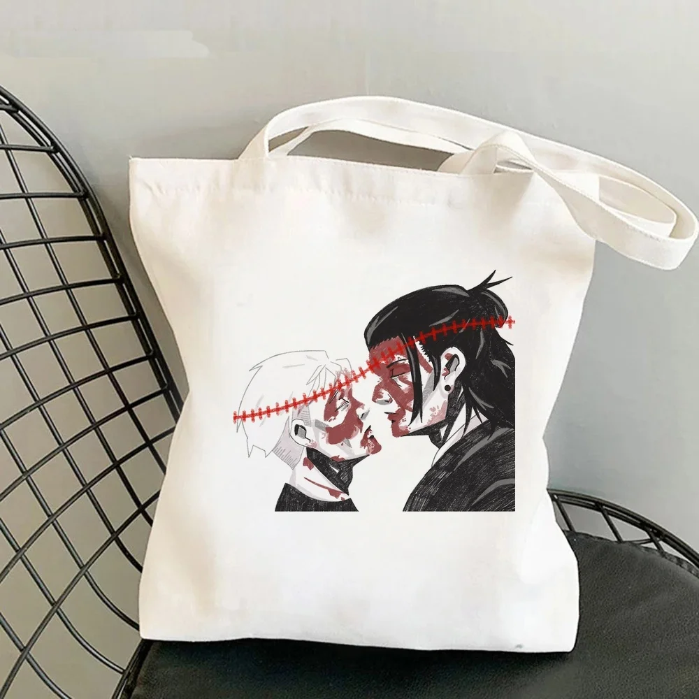 Gojo Satoru tote bag sac cabas foldable torba na zakupy einkaufstasche totebag femme