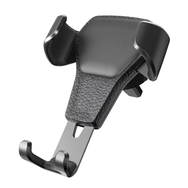 Car Mobile Phone Bracket Gravity Sensor Support Frame Buckle Type Air Outlet Navigation Bracket For IPhone 13 12 Xiaomi Samsung