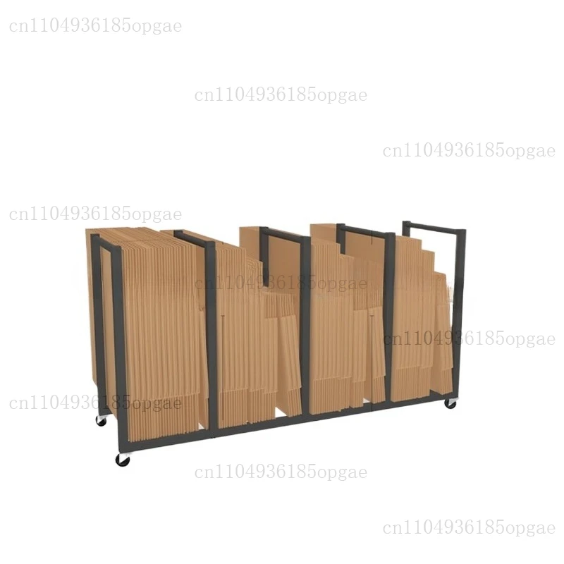 

Household carton storage rack, waste cardboard box , sorting, shelf。