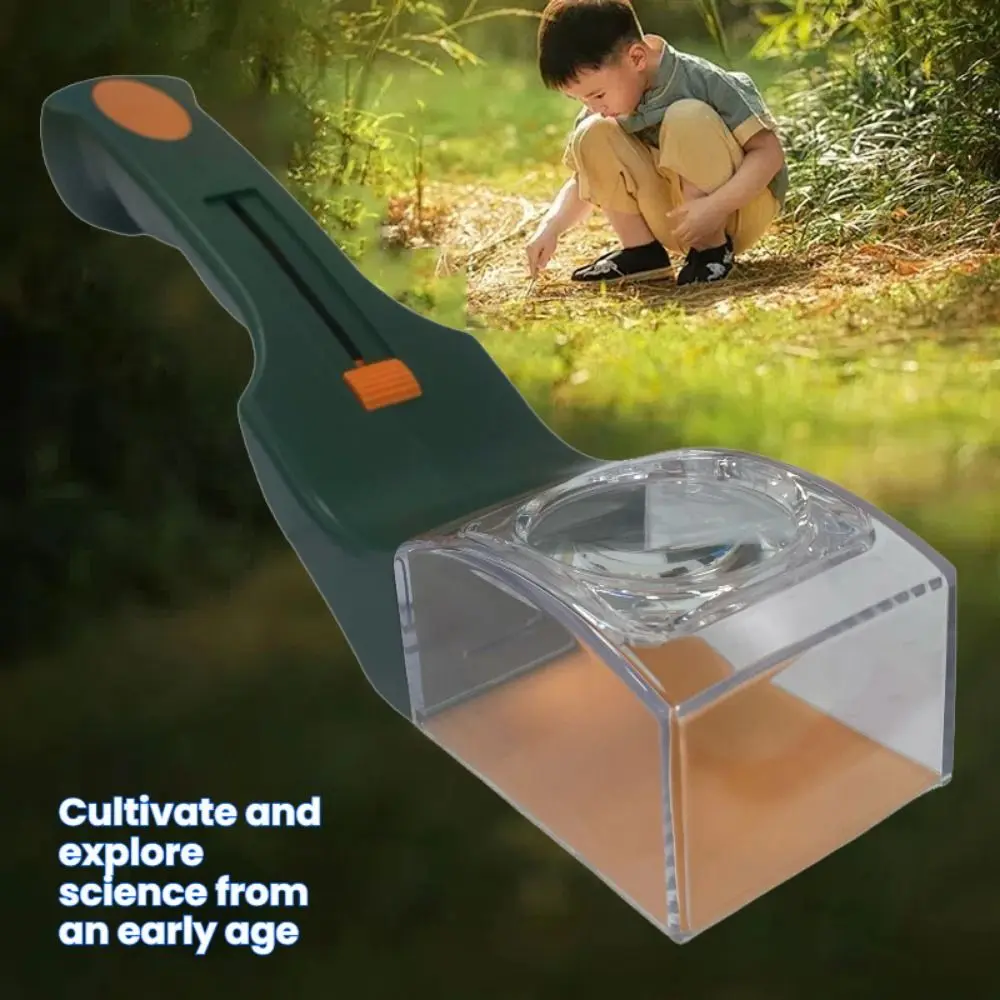 

Quick-Release Bug Box Container Clear Window Observe Nature Insect Collection Kit Anti-slip Comfortable Grip Insect Observer