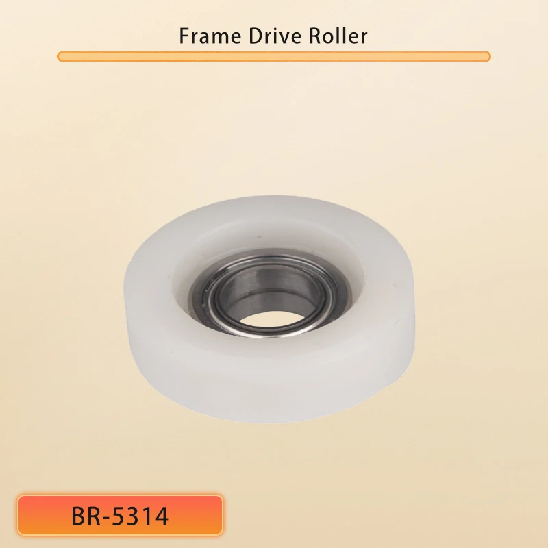 TAJIMA Embroidery Machine Frame Drive Roller With 24MM DIA, 8MM Hold, 1 Pcs Bearing