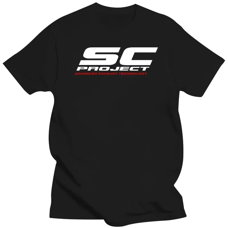 Marke Neue Sc-Projekt Auspuff Gsx-R Herren Sport T-Shirt Rundhals T Shirt