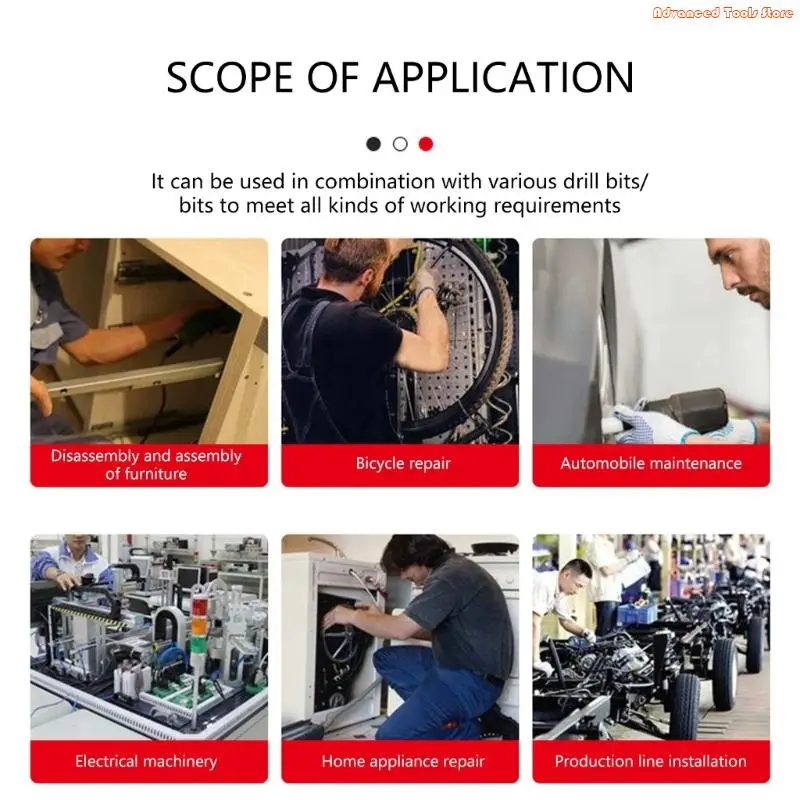 Handle magnétique 1/4 pouce