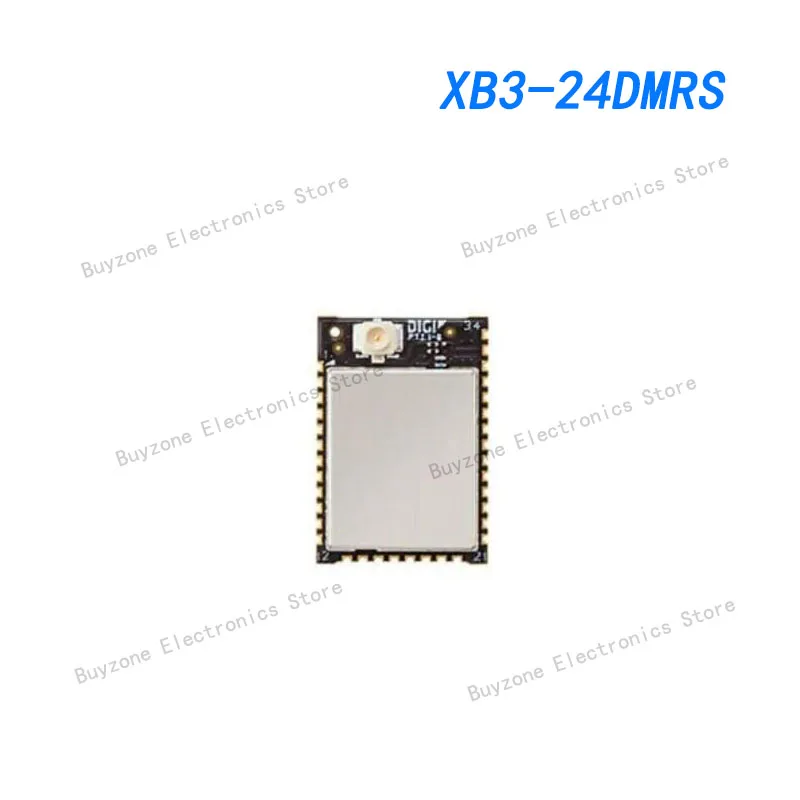 

XB3-24DMRS Zigbee Modules - 802.15.4 XBee3 PRO - 2.4 GHz, DigiMesh, RF Pad Antenna, SMT