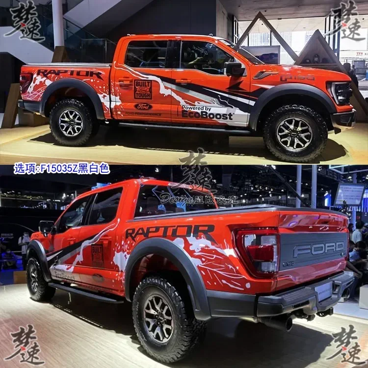 car sticker FOR Ford Raptor F150 body exterior decoration special transport racing Decal sports film accessories