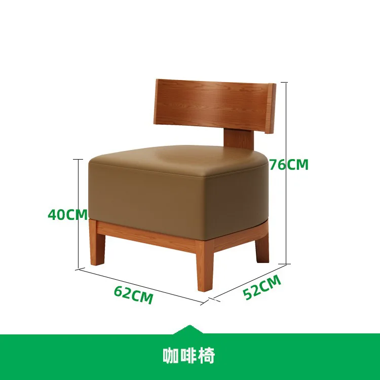 ！@Solid Wood Retro Industrial Style Coffee Tables for Hotel Cafe Bar Living Room Furniture for Leisure & Meeting Areas view 6