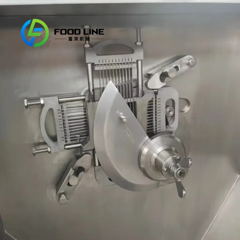 Frozen Meat Block Cutter Precision Frozen Meat Cutting Machine Multi Blade Adjustable Thickness Meat Plant Bulk Order Wholesale