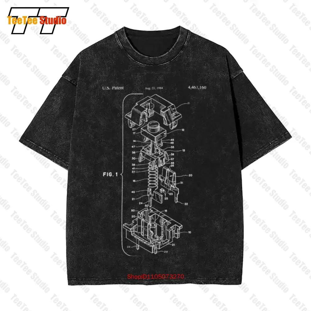 Cherry Mx Keyboard Switch Programmer Vintage Oversized T-Shirt FK5Y