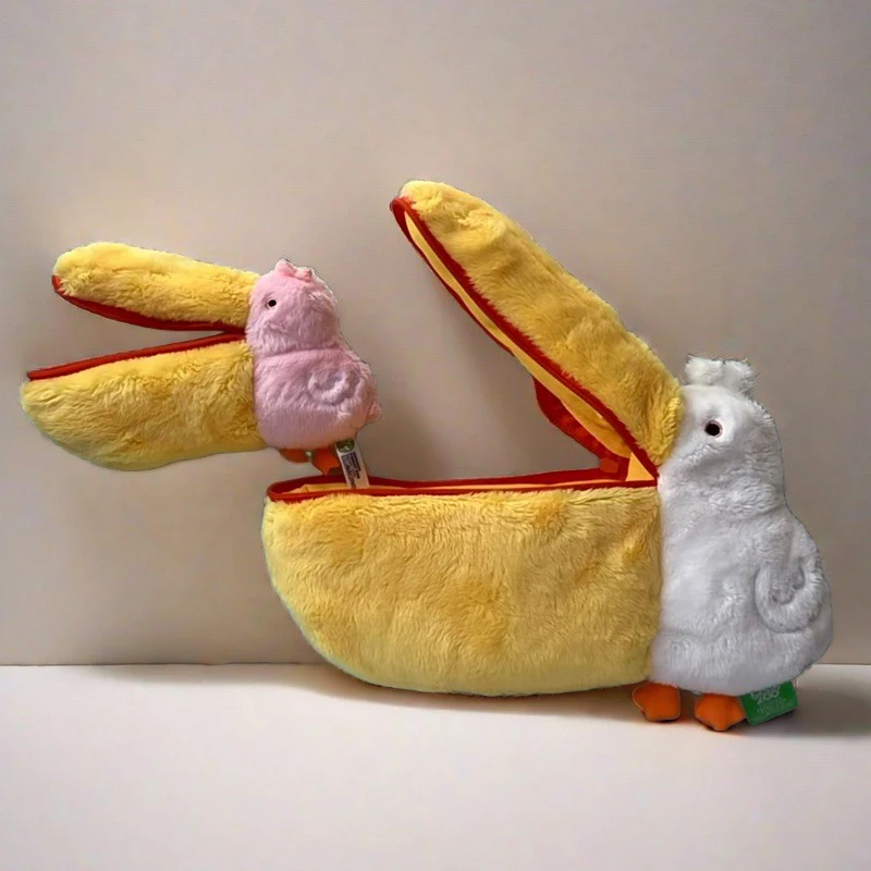 Étuis à crayons en peluche mignons, trousse de maquillage, sac à stylos, sac de rangement, portefeuille zéro, poudres à crayons de dessin animé, fournitures scolaires