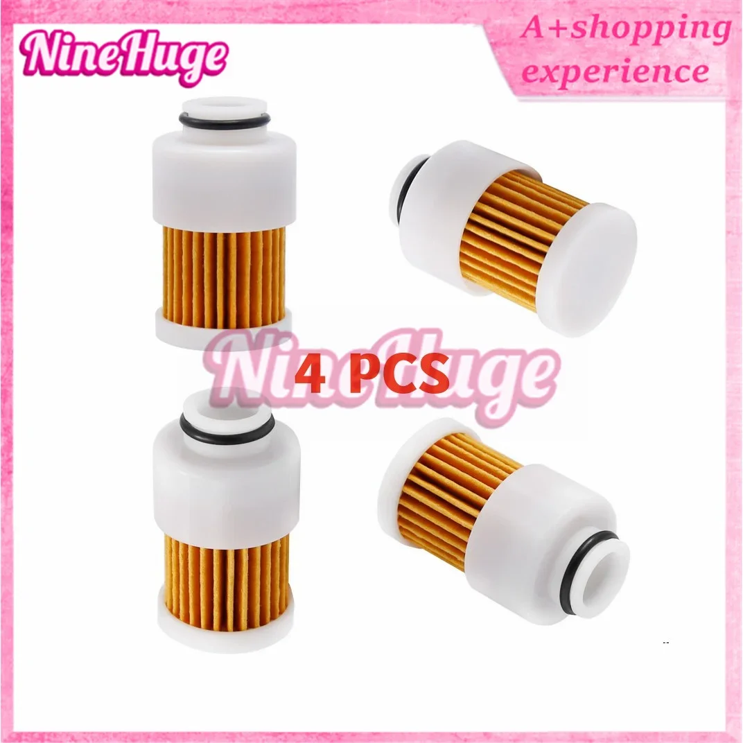 New 4PCS 68V-24563-00 Fuel Filter for Mercury 18-7979 Dongfa Yacht Outboard Engine Gasoline Filter 75-115hp 68V-24563-00-00