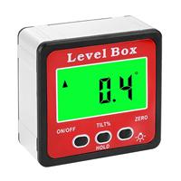 Digital Angle Finders Gauge with Base Backlit LCD for Automobile