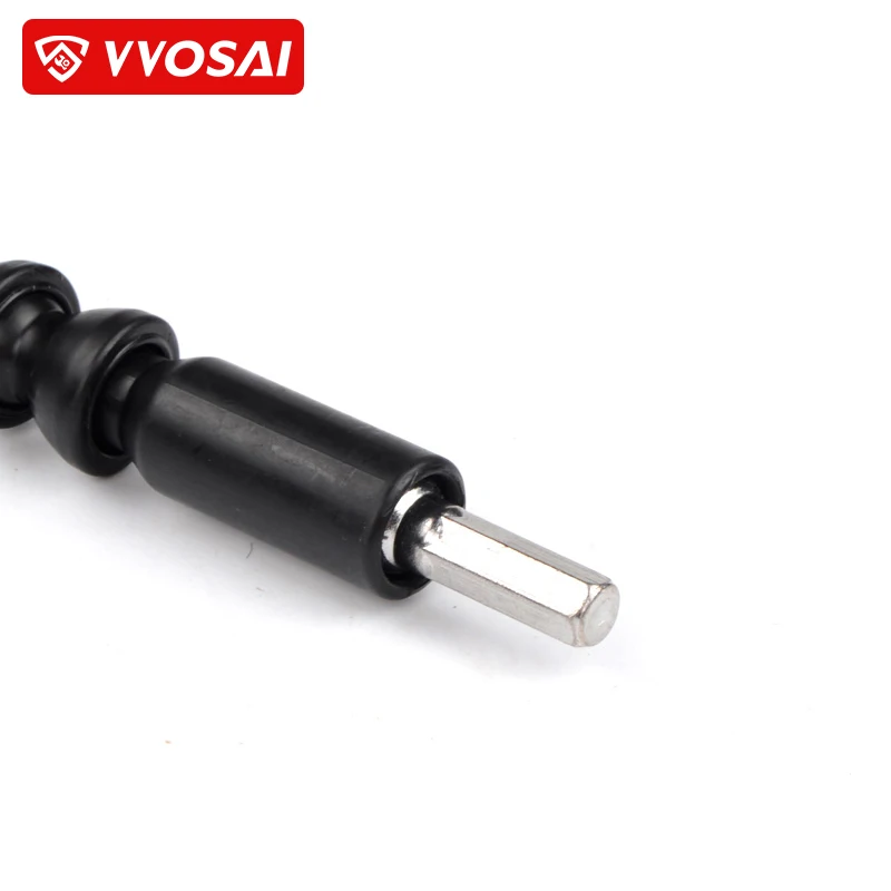 VVOSAI 290mm Electronics Drill Black Flexible Shaft Bits Extention Bit Holder Connect Link