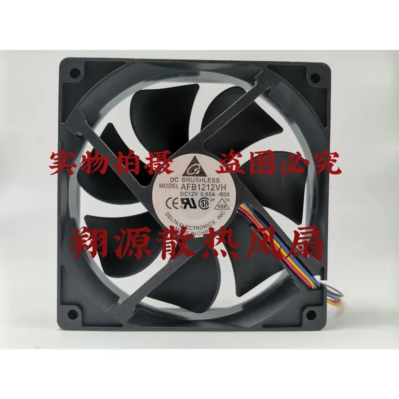 

for Delta AFB1212VH 12V 0.60A Chassis Silent Large Air Volume PWM Cooling Fan 12025 12CM
