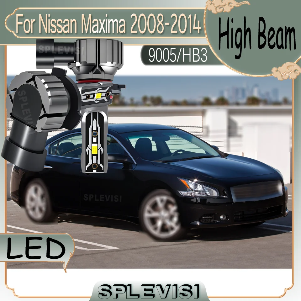 

No Tools Needed Extended Lifespan Plug and Play Headlight LED High Beam For Nissan Maxima 2008 2009 2010 2011 2012 2013 2014