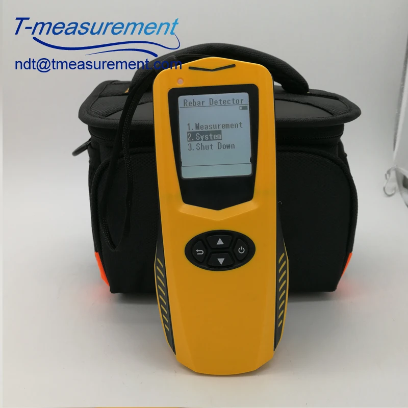 TEM-620XH English Version Concrete Reinforcing Steel Bar Diameter Detector /rebar detector scanner Position Locator For Sale