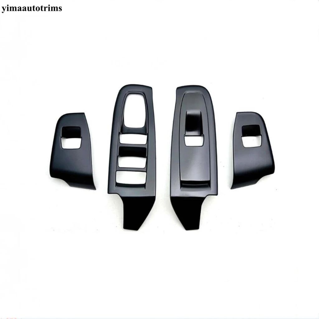 Car Door Armrest Window Lift Button Switch Frame Panel Decoration Cover Trim Fit For Subaru Crosstrek 2024 Accessories Interior