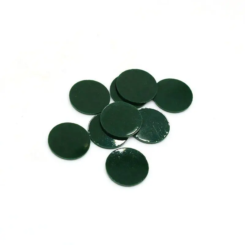 

10PCS/ Bag Billiard Accessory Colorful Professional Billiard Cue Tip Pad Mat 13.5-14MM Size For Sale