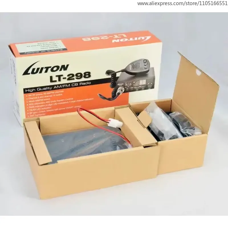 marine LT-298 Marine CB Radio 27 MHz Marine CB Transceiver/ 40 Channels Car CB Radio - view 2
