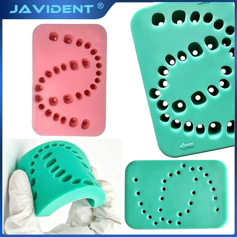 1Pcs Dental Customizable Silicone Former for Chairside Gingival Contour Shaping Implant Gingival Cuff Forming Mold Dental Tools