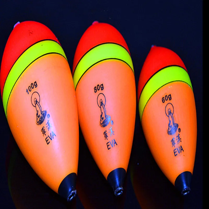 Big Bass Fishing Float EVA Floating Balls Ocean Rock Fish Buoy 20-100g Long Cast Apopyu Lot 3 Pieces Sale
