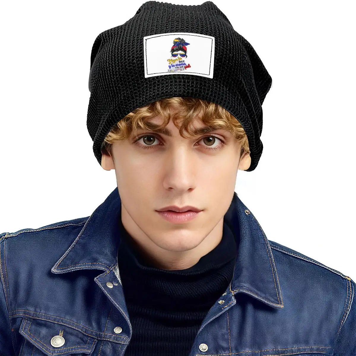 Arepas Venezuela Warm Fleece-Lined Cap Hip Hop Bonnet Hat Autumn Winter Outdoor Beanies Hats for Men Women Adult