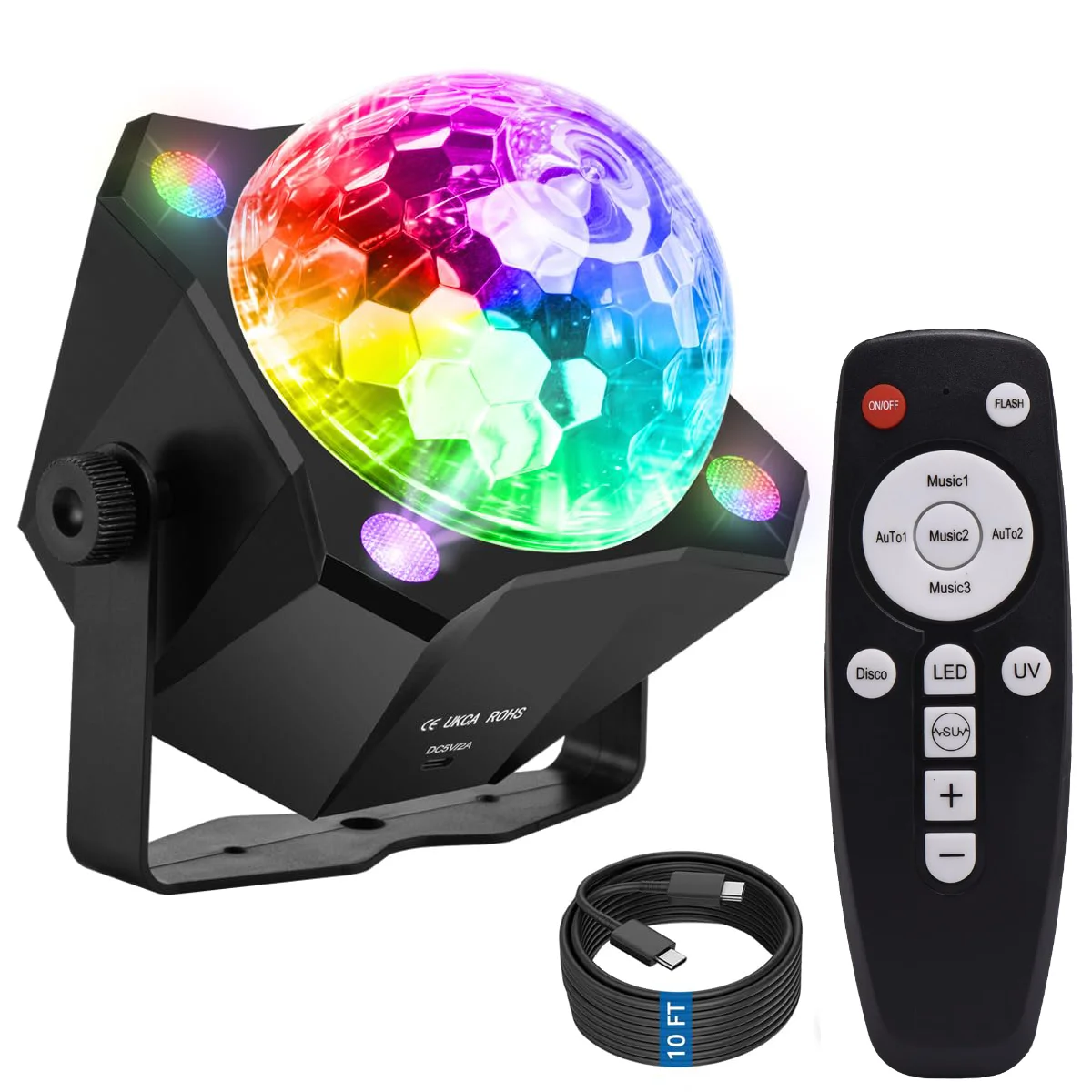 dance light Party Stage LED Party DJ Disco Remote Control Show Lamp Disco Party Effect Light