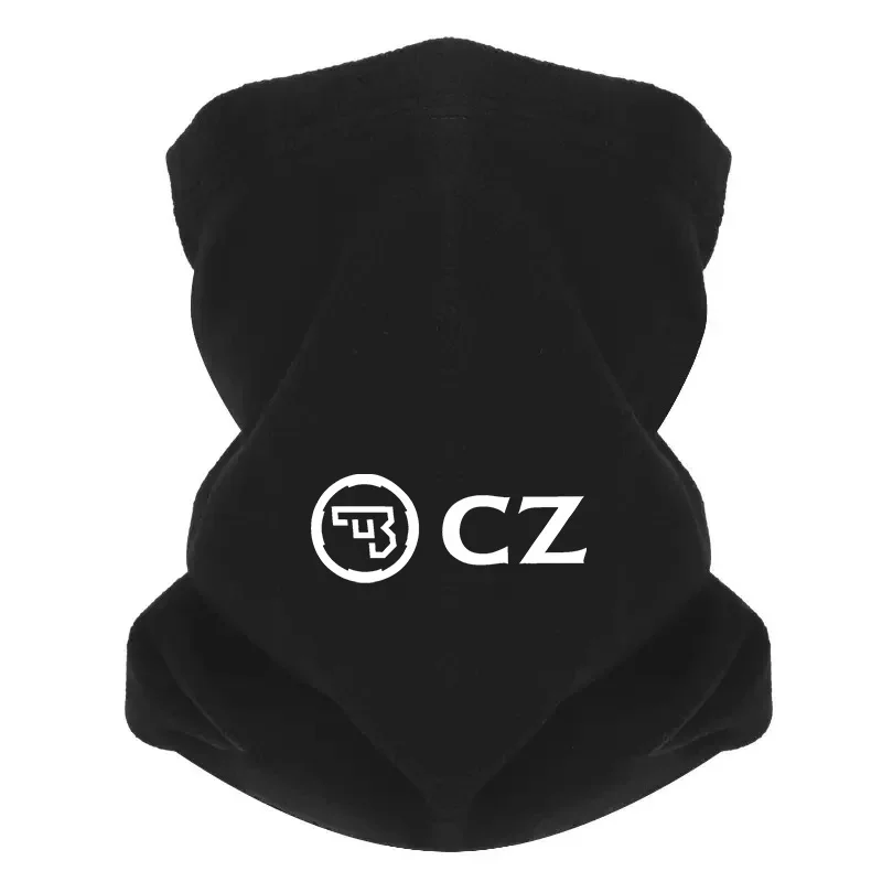 Gun design inside the round shape CZ Men Outdoor Scarf Mask Neck Gaiter Hat Women cap Headgear Windproof Keep Warm Winter Multif