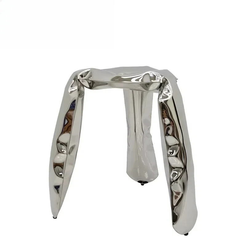 Stainless steel stool original unique personalized style home office restaurant exhibition