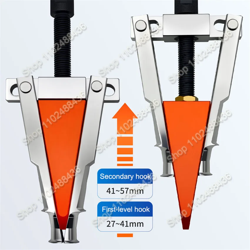 Adjustable Two Jaw Puller Tool Bearing Puller/remover Pulley Puller Bearing Puller Tool Professional Sturdy Accessories view 2