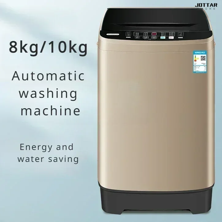 New washing machine. For home and rental use. Automatic. Small. Large capacity. Stainless steel washing machine.