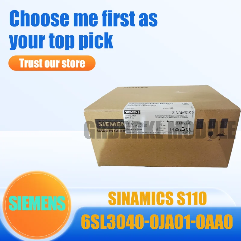 Novo Original SIEMENS 6SL3040-0JA01-0AA0 Unidade de Controle SINAMICS S110 CU305
