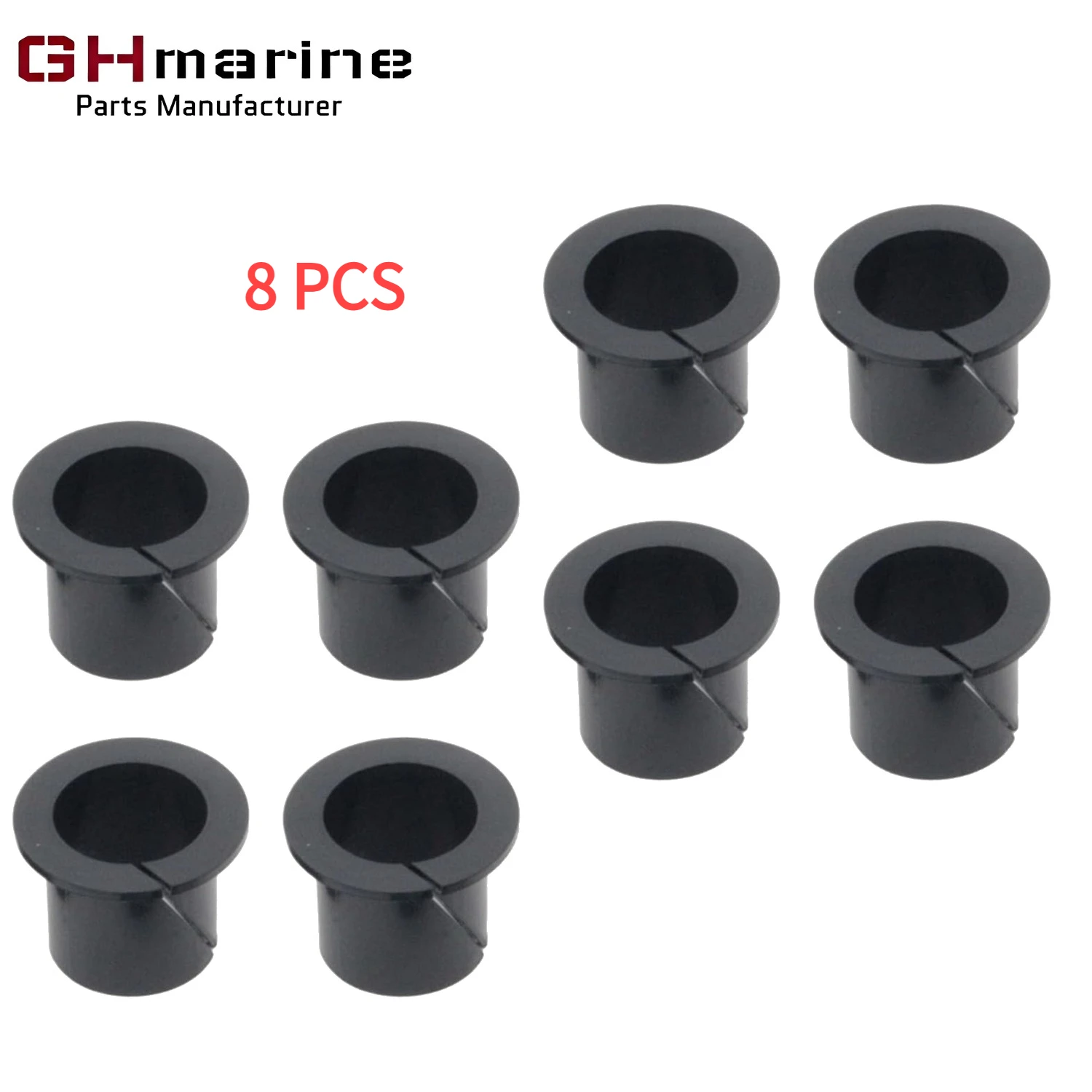 

8pcs Adjust Tilt Cylinder Bushing Fit For Volvo Penta 3-8.2 L V6 V8 DP-SM SX-M SX-C SX-R SX-S Sterndrive 3853423 0915050 0778256