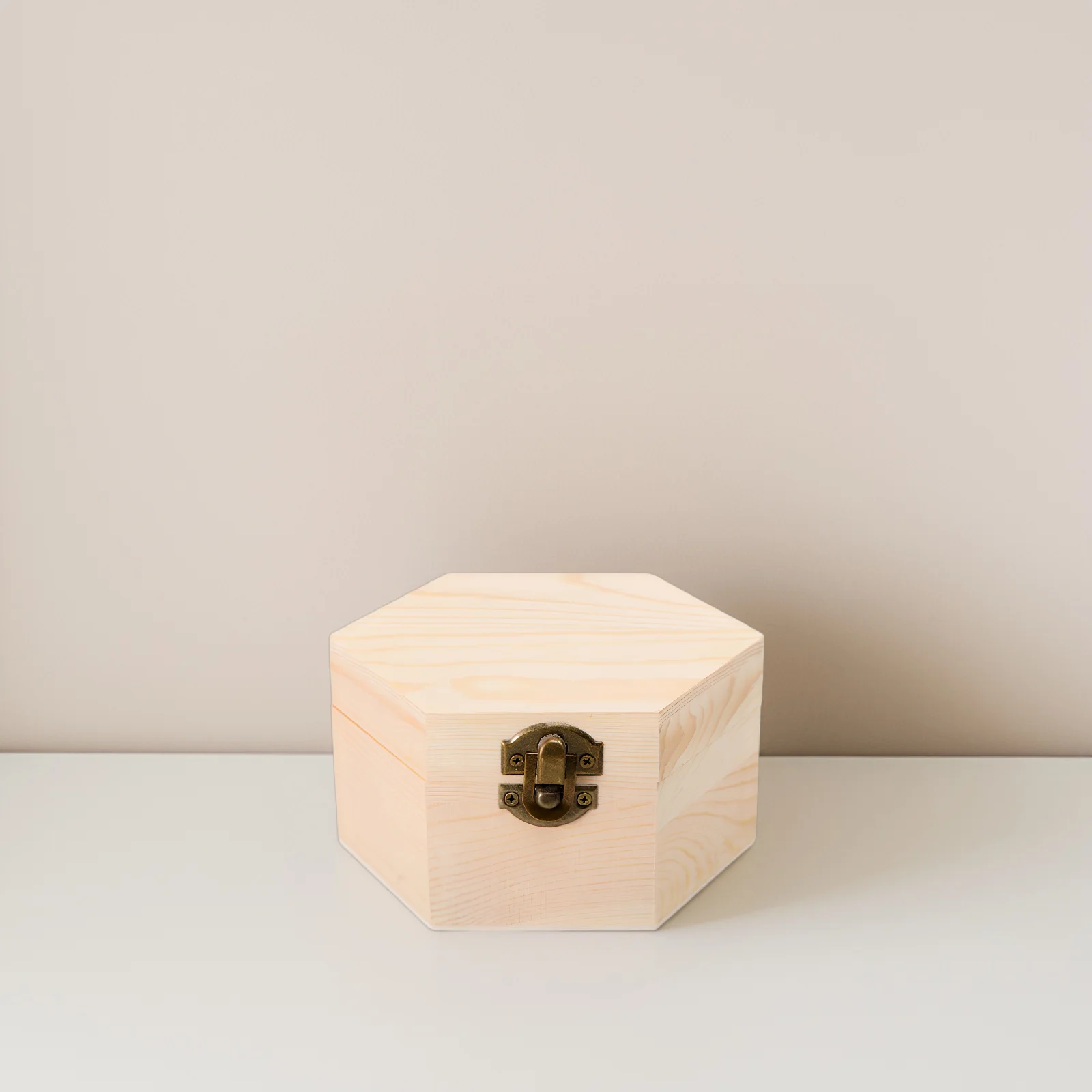 

2 pcs Hexagonal Wooden Boxes for Soap Flower Jewelry Storage DIY Craft Gift Packaging Valentine Day Bath Accessories Eco