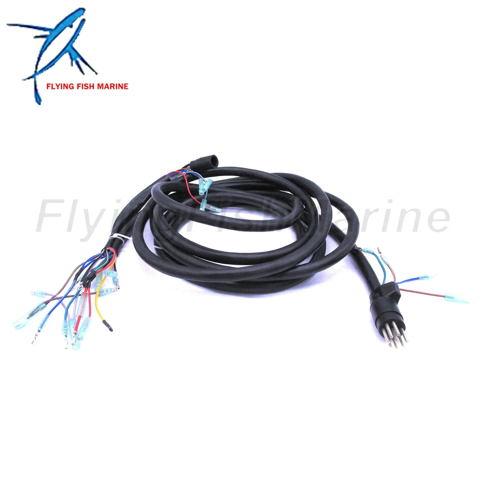 Boat 17179T1 Cable Main Wire Harness for Mercury MerCruiser Quicksilver 881170A15 Remote Control Box, 8 Pins, 15ft/4.57m Length