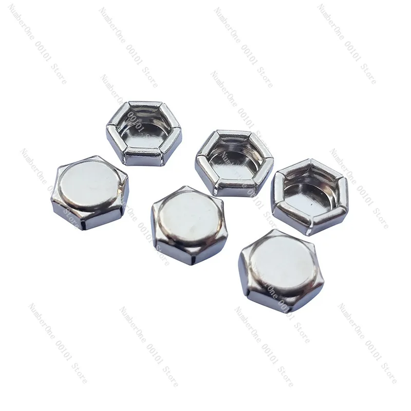 

Disc 9V battery female buckle negative electrode SMT braided hardware accessories patch non-porous battery buckle