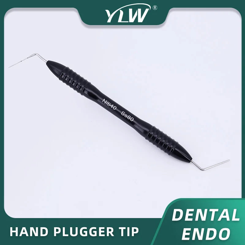 

Dental Plugger Tip Hand Black Root Canal Filling Teeth Endodontic Endo Tools Instrument Vertical Pressurizer