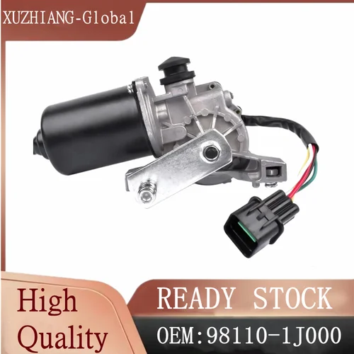 Imagen 1 del producto Nuevo Motor de limpiaparabrisas delantero de 12V 981101J000 98110-1J000 para Hyundai i20 PB PBT