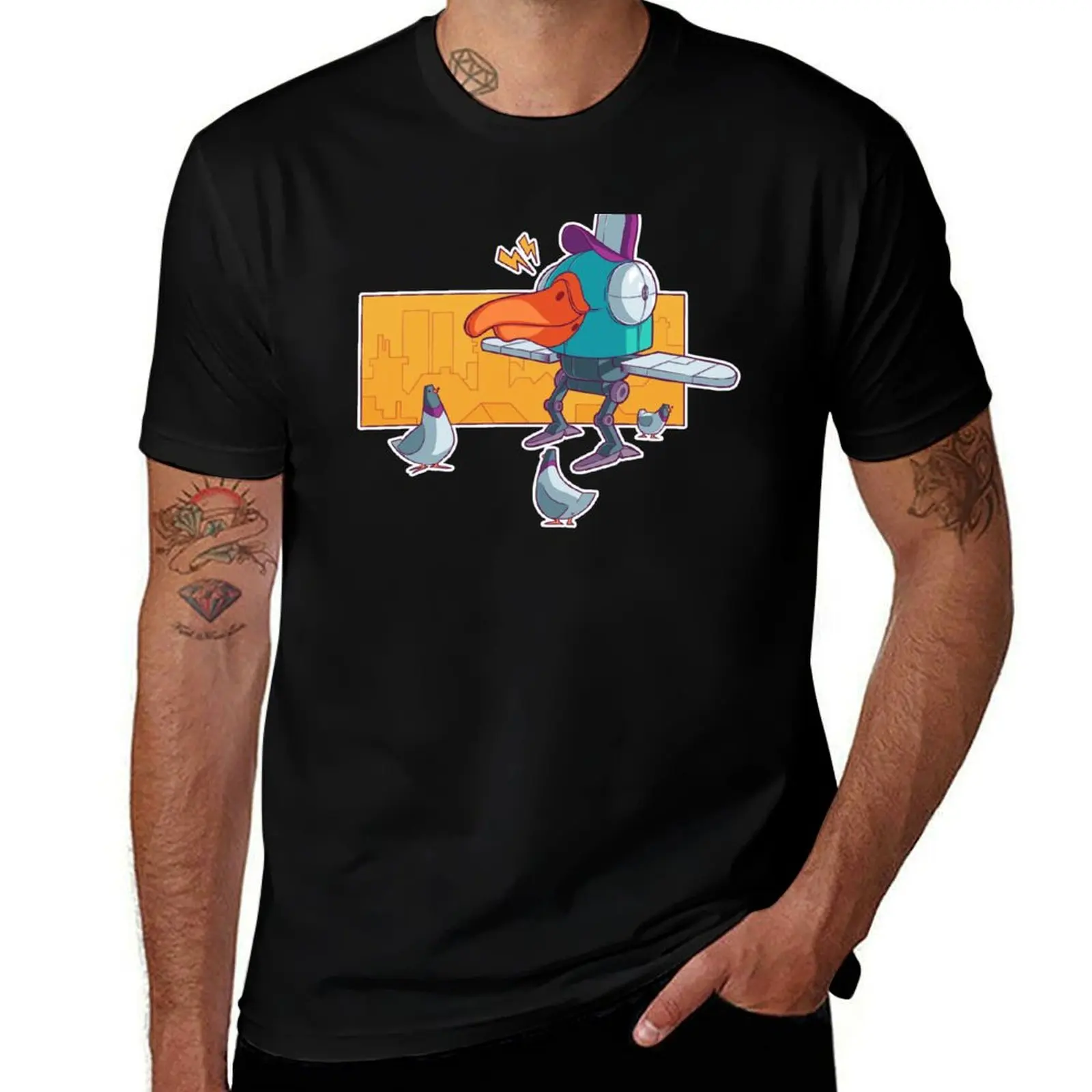 Mating T-Pose T-Shirt cotton t shirts man 100% T-Shirt
