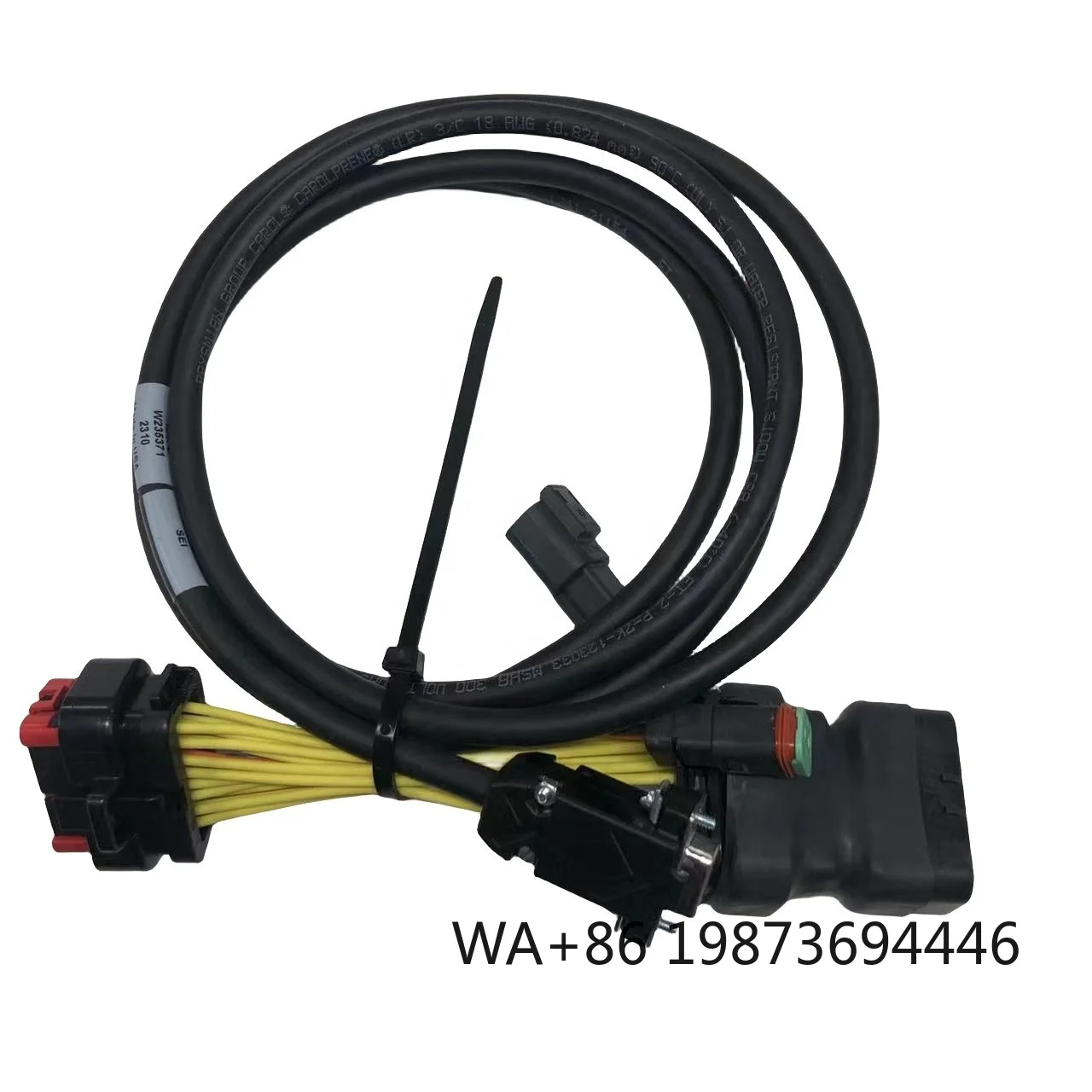 

Tee Laptop Wiring Harness 75094GT Universal Connector Cable for Aerial Lift Wiring