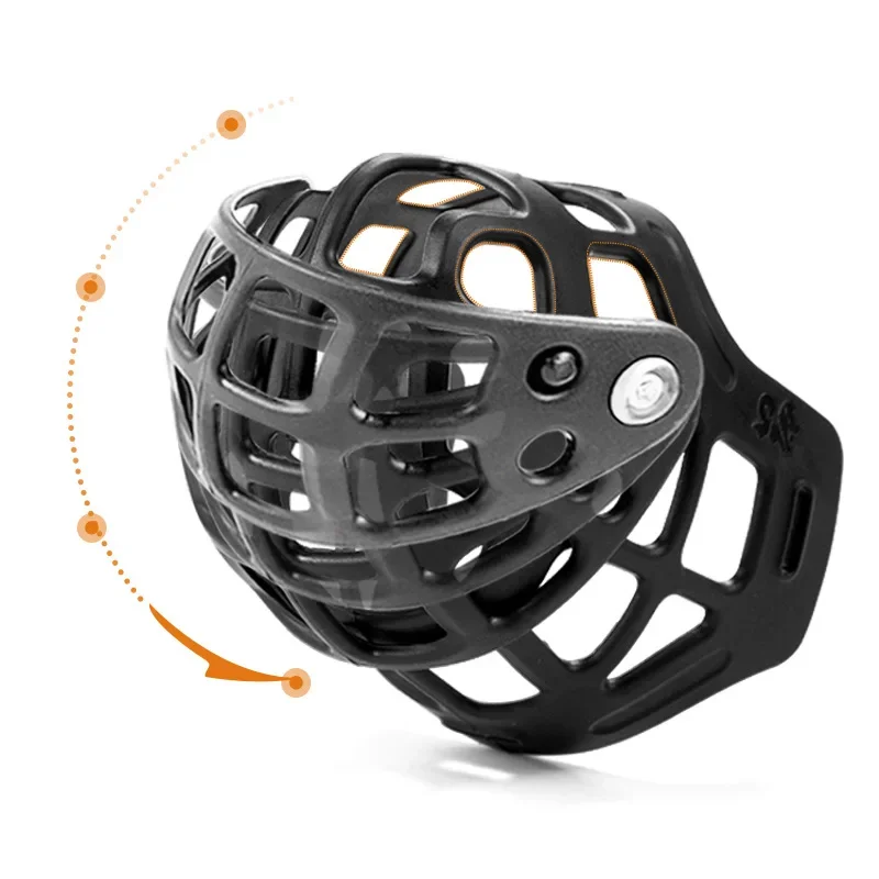Dog Comfy Breathable Basket Muzzle Guard Against Biting and Barking Medium and Dog Large Mask Anti-barking Muzzle Dogs Supplies