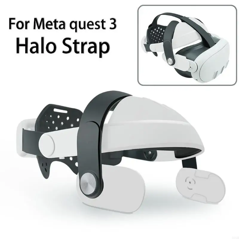 31KB Replacement Head Straps For Meta Quest 3 Adjustable Strap Reduce Head Pressure