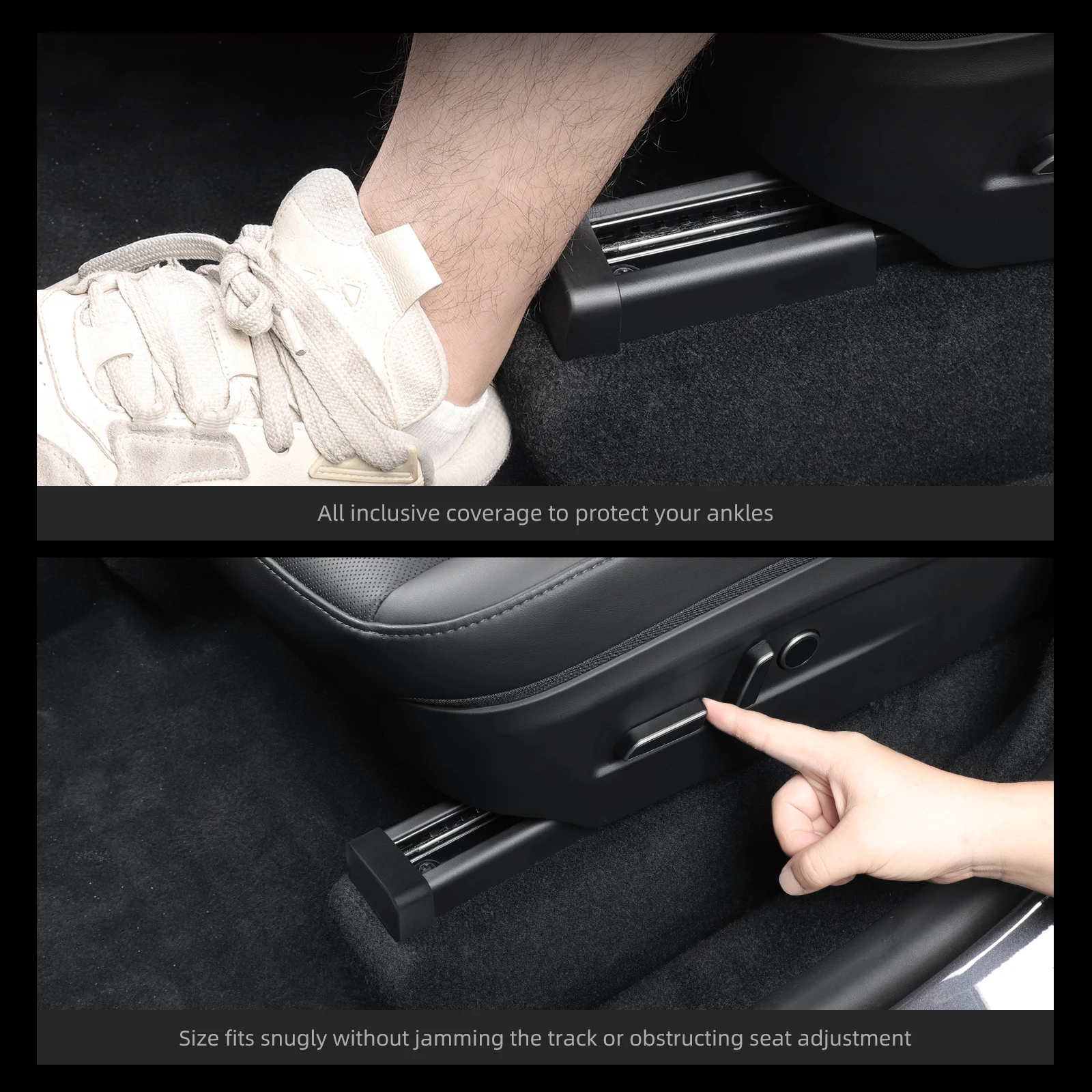 

for Tesla Model Y Launch 2025 2026 Juniper (not fit Berlin version) Car Seat Slide Rail Protection Plug Car Accessories