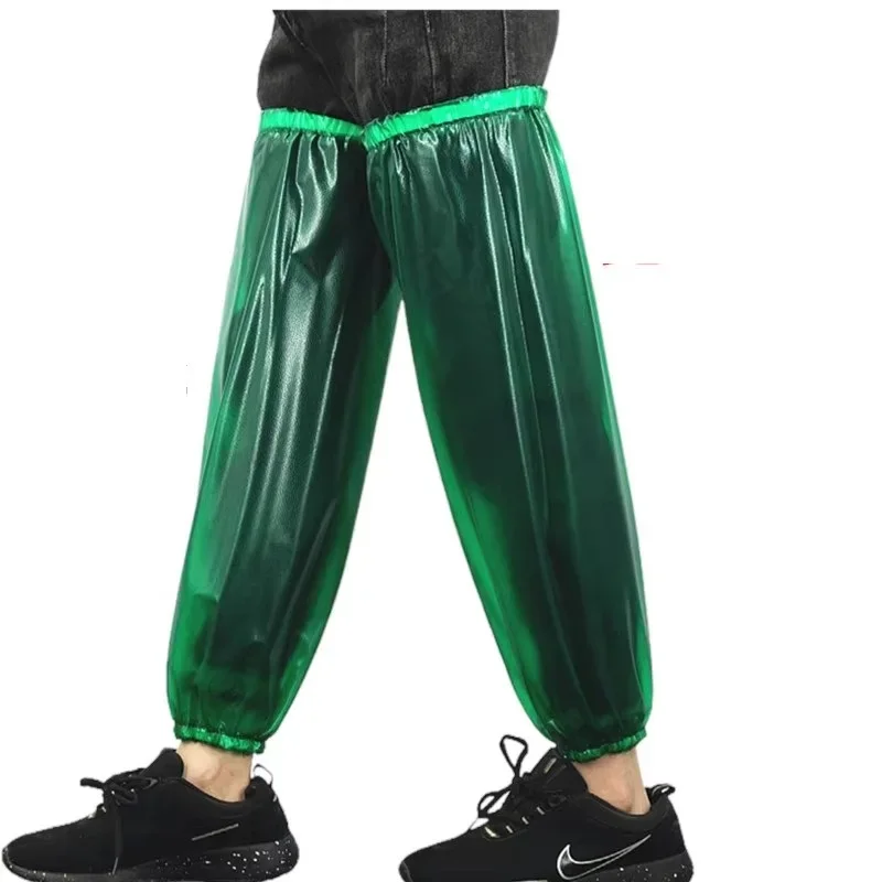 Porca impermeabile in PVC antipioggia, manica per gamba, motociclista