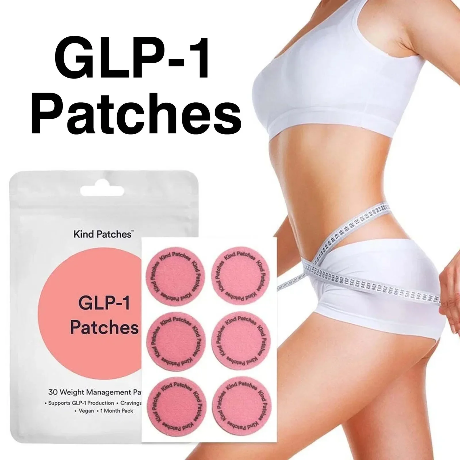 

GLP-1 Patches - Appetite Suppressants, Digestive Support, Metabolic Management