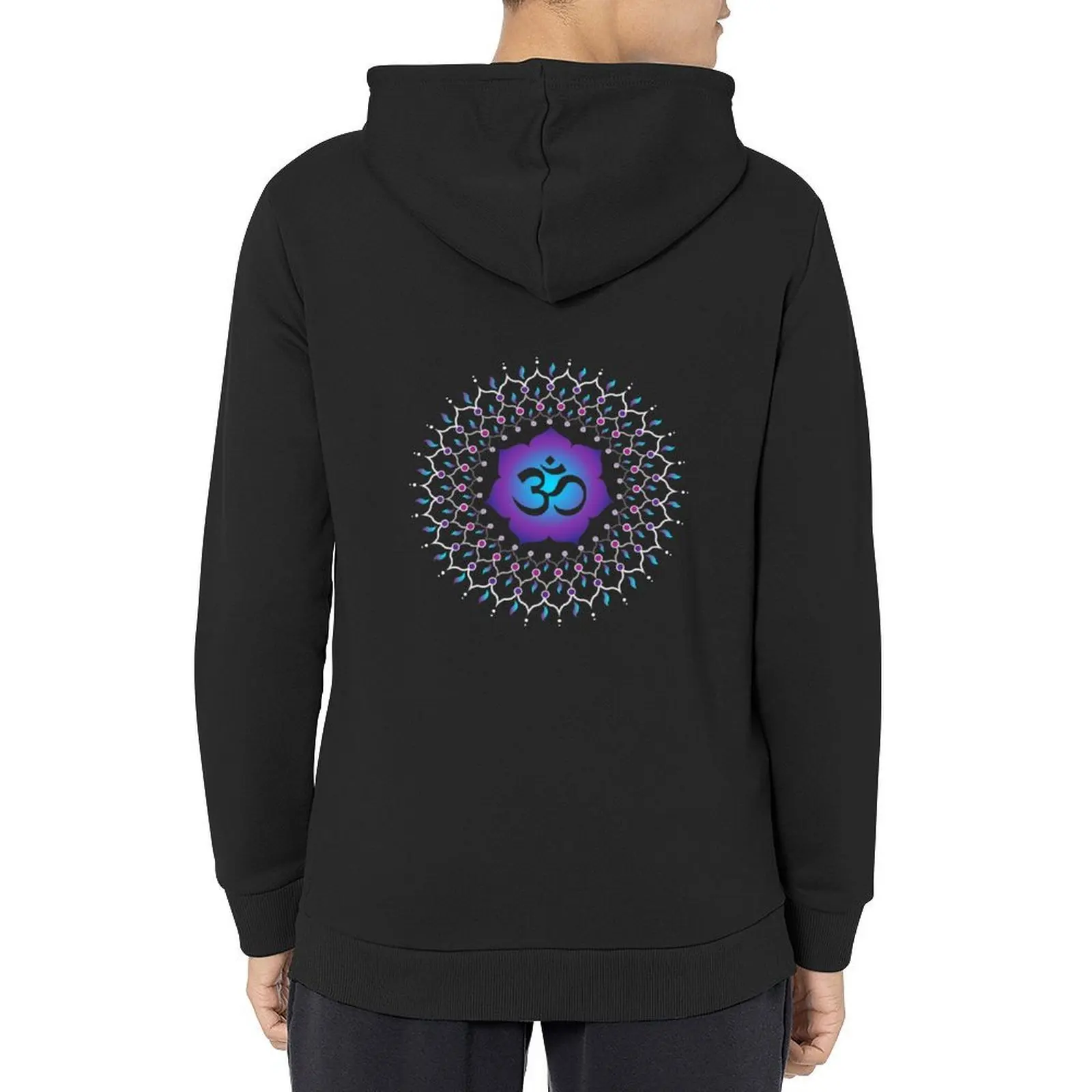 

Om mandala Hoodie aesthetic clothing fashion men men's sweat-shirt set men's autumn clothes hoodie men