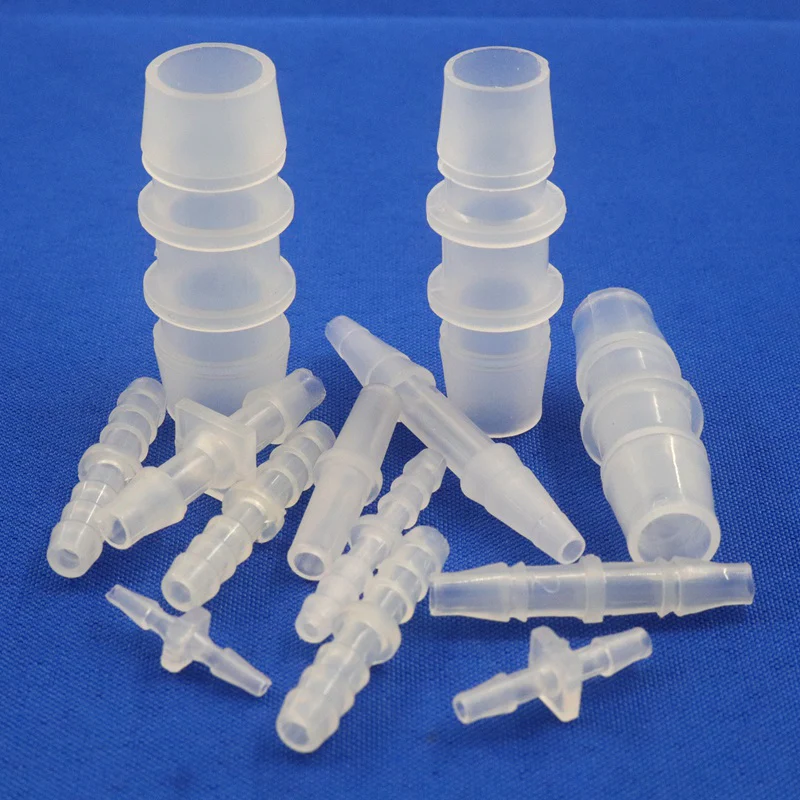 5Pcs 6 - 25mm Durable ABS Plastic Straight Barb Hose Joints: Perfect for Aquarium, Fish Tank, Irrigation & Garden Water