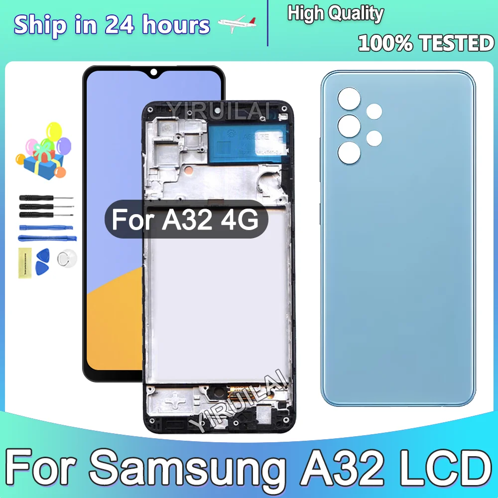 

TFT For Samsung A32 4G LCD Display Touch Screen For Samsung A325 A325F SM-A325F/DS LCD Screen Display Digitizer Assembly